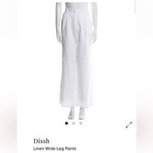 DISSH White Linen Pants